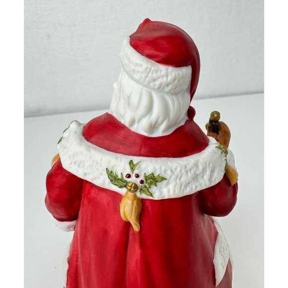Porcelain Santa and Child with Teddy Bear by Avon - Picture 4 of 15